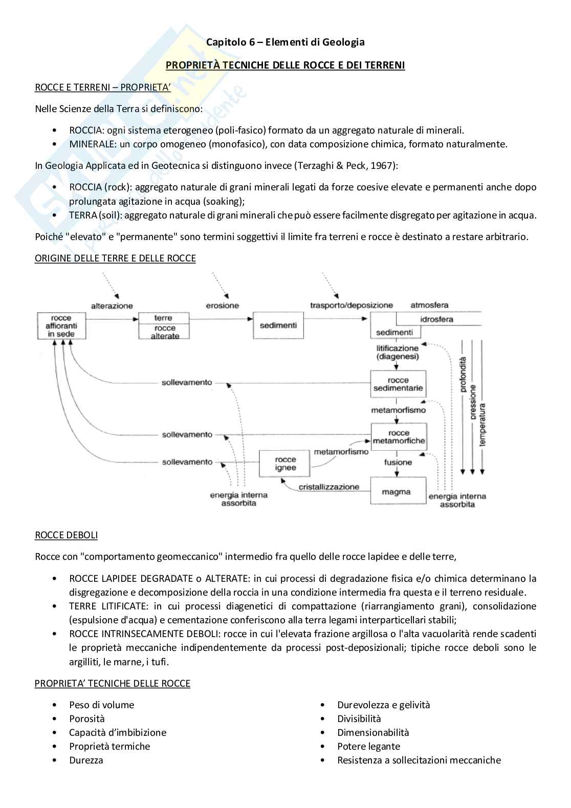 Appunti parte Geologia (Geologia applicata)  Pag. 41