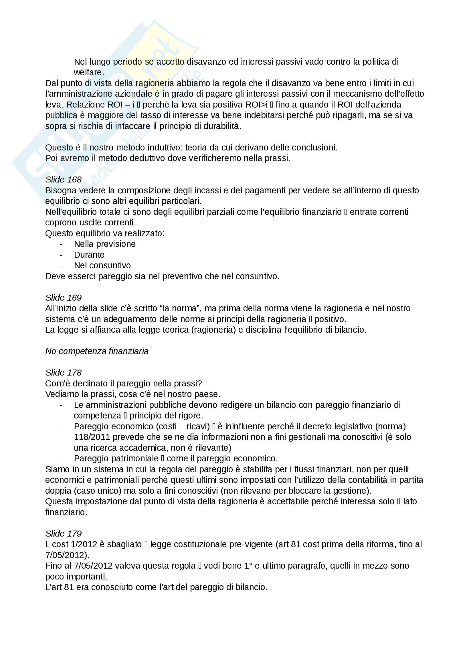 Appunti di ragioneria pubblica applicata Pag. 41