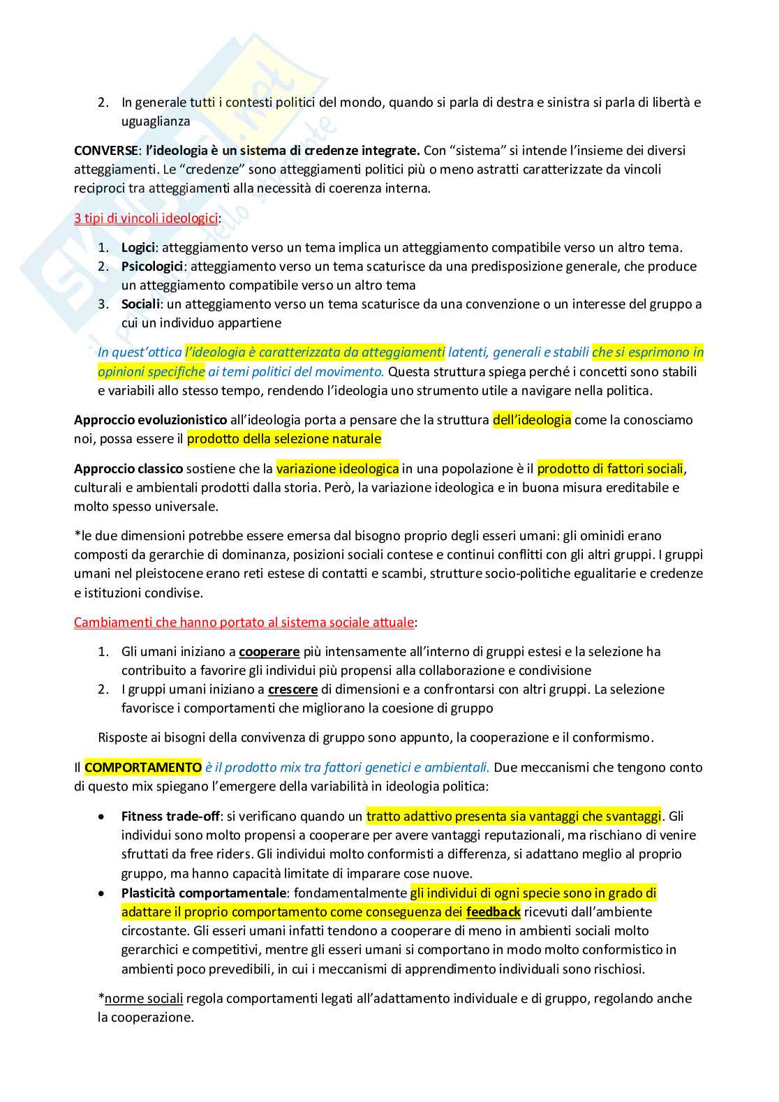 Scienza politica e dell'opinione Pag. 21
