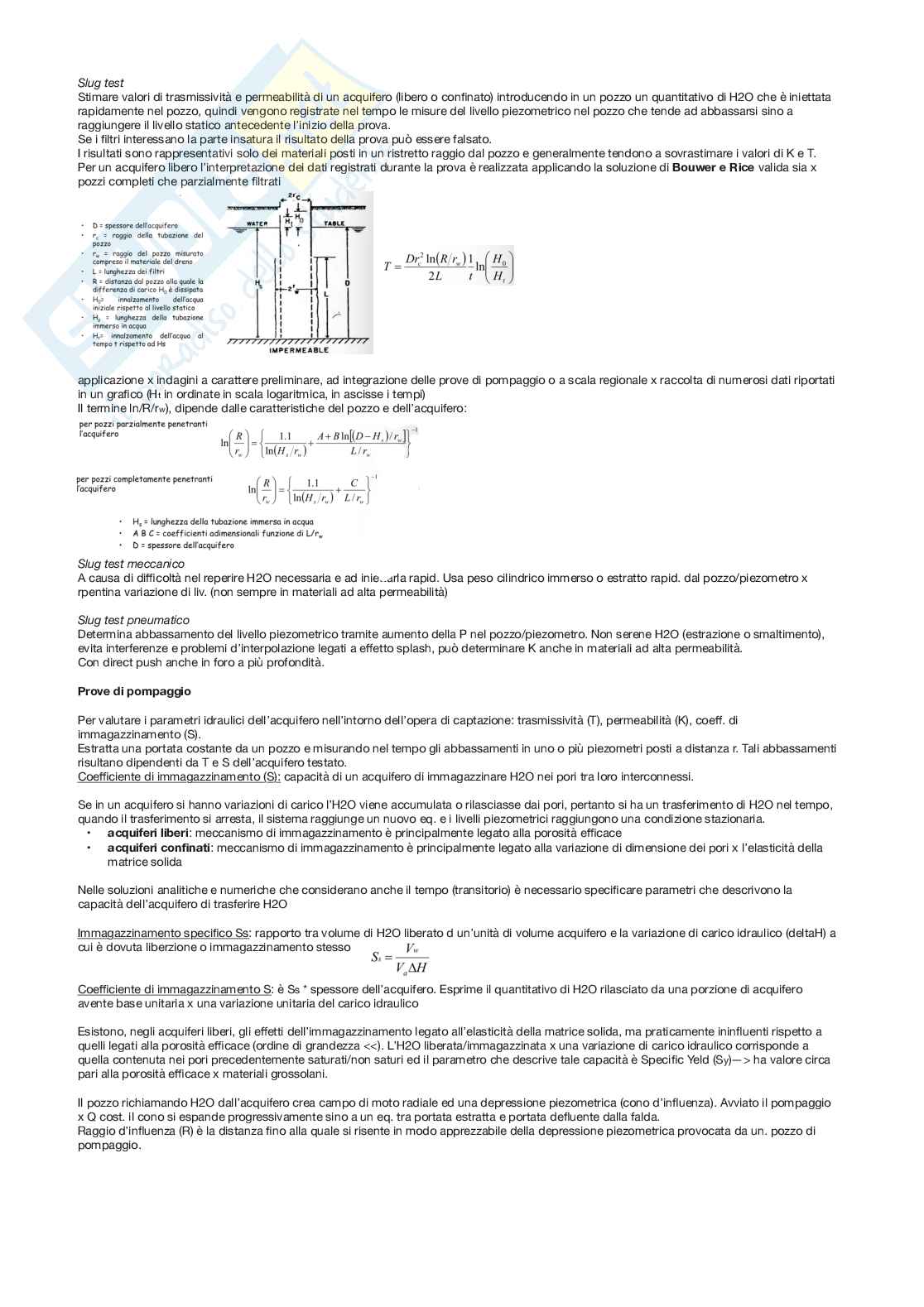 Idrogeologia Pag. 11