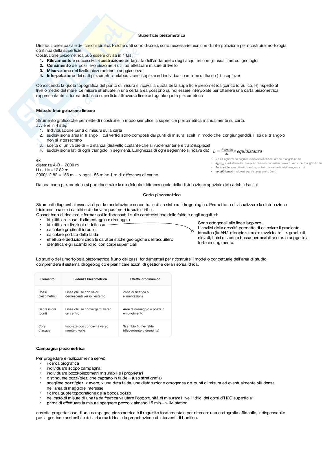 Idrogeologia Pag. 2