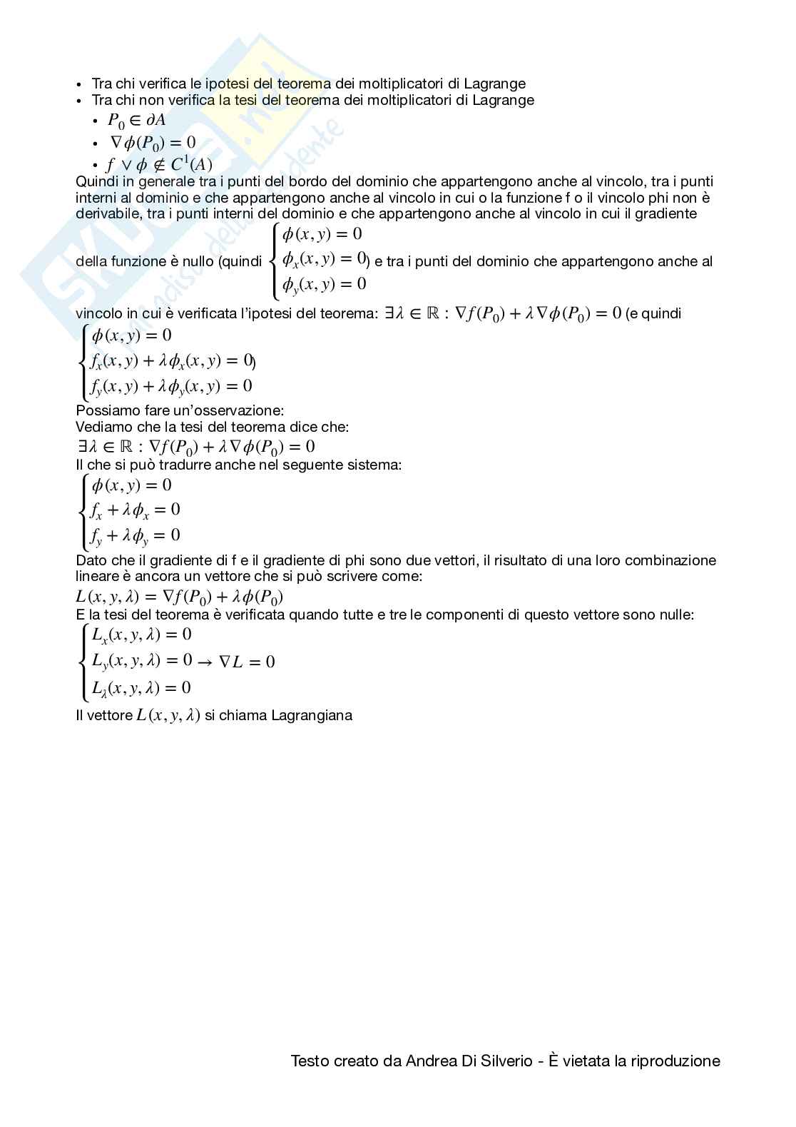 Appunti di Analisi matematica II Pag. 41