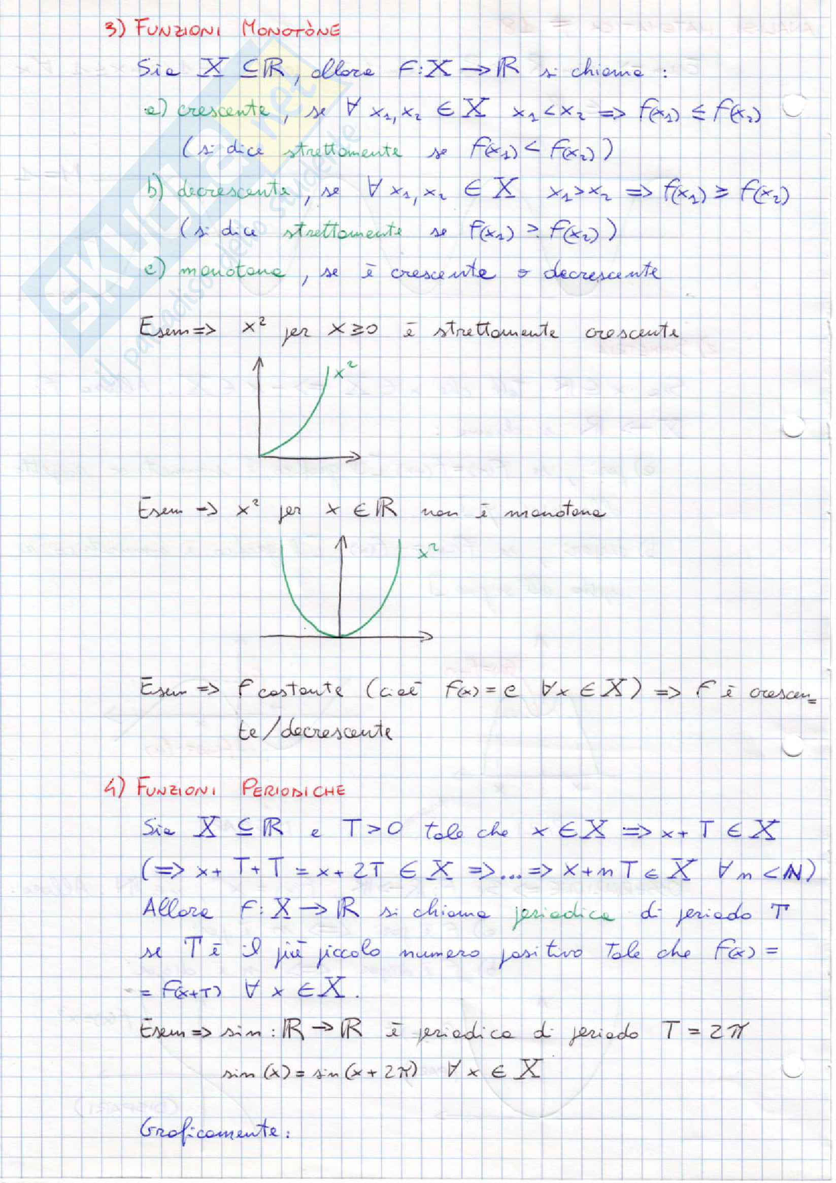 Insieme, Funzioni, Serie e Successioni Numeriche Pag. 36