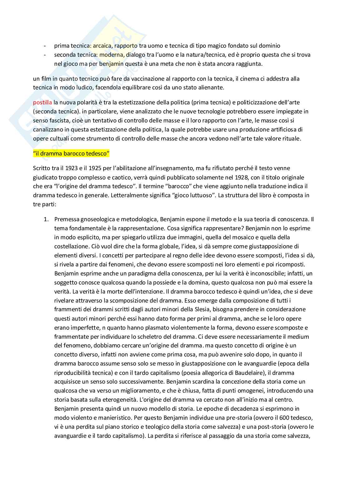 Appunti corso di Estetica  Pag. 16