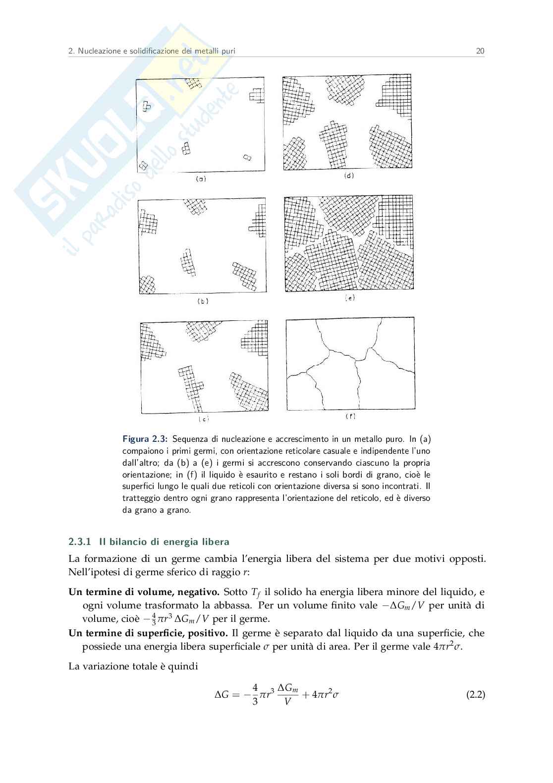 Appunti Tecnologie di formatura, modulo fonderia - terzo parziale Pag. 21