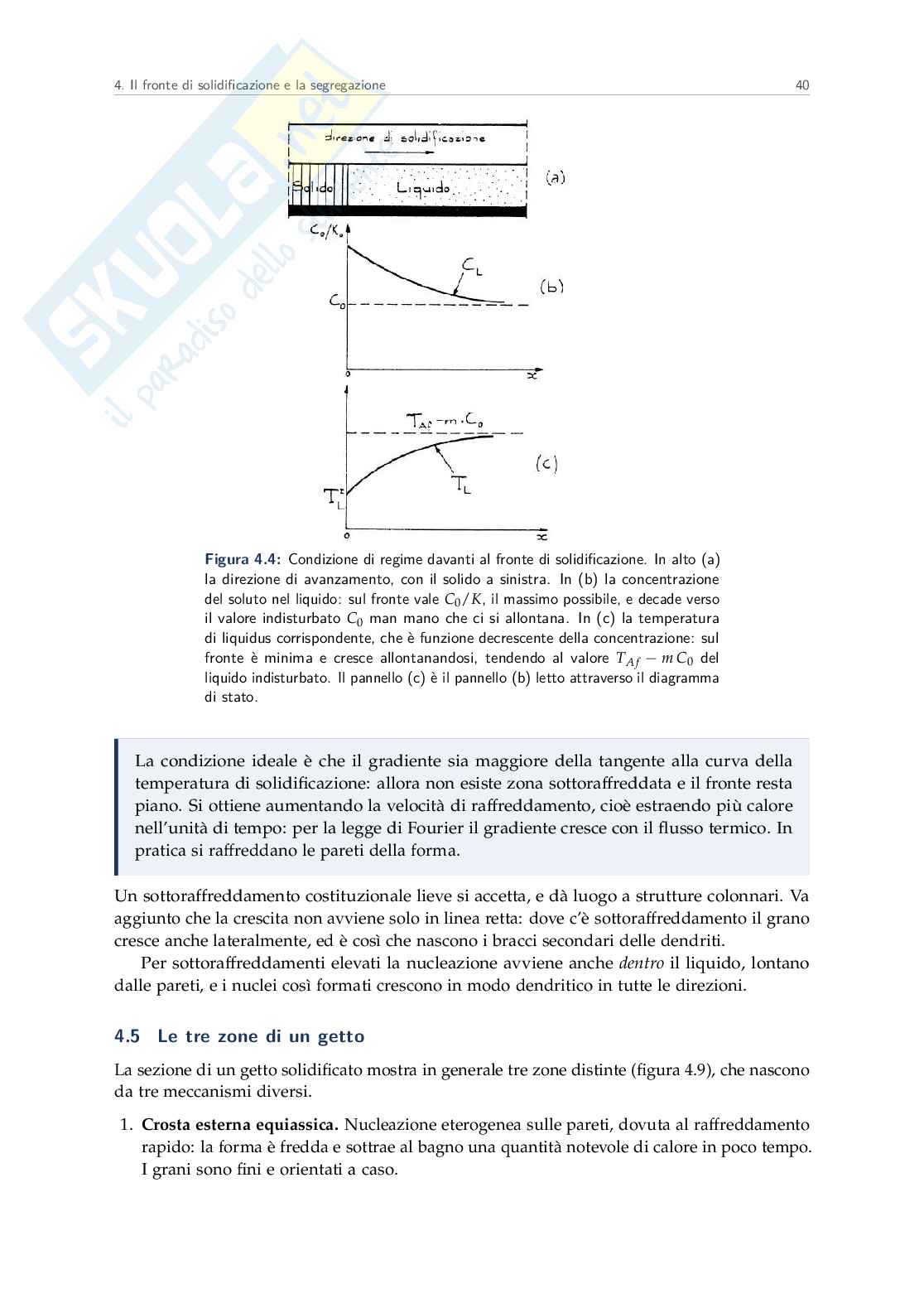Appunti Tecnologie di formatura, modulo fonderia - terzo parziale Pag. 41