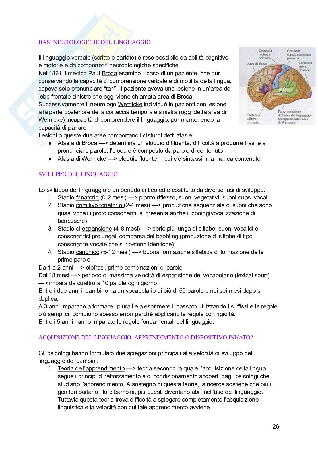 Psicologia generale Pag. 26