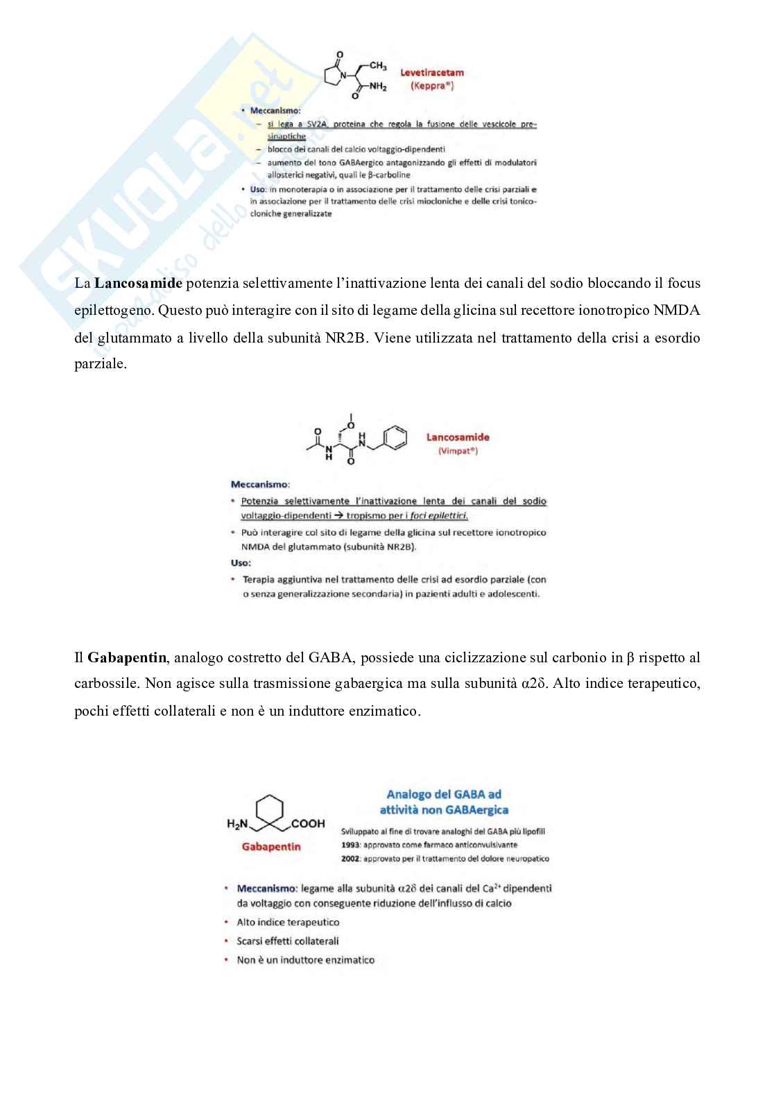 Chimica farmaceutica e tossicologica II Pag. 36
