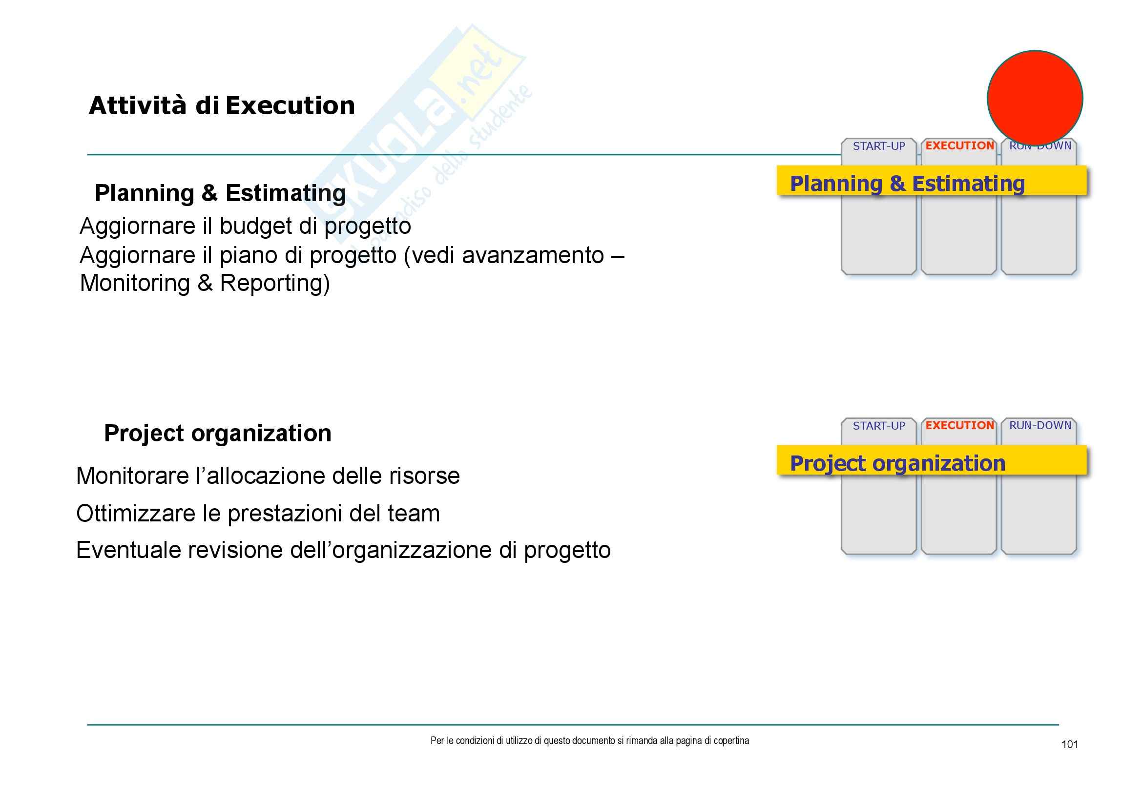 Economia ed organizzazione aziendale - consulenza di direzione e gestione dei progetti Pag. 101