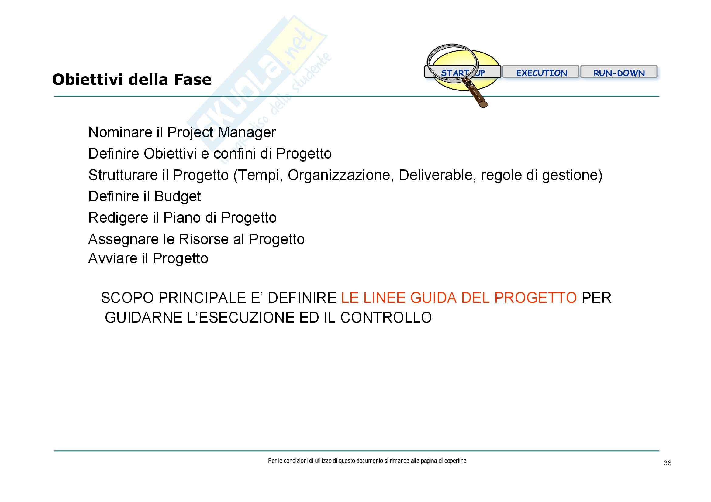 Economia ed organizzazione aziendale - consulenza di direzione e gestione dei progetti Pag. 36