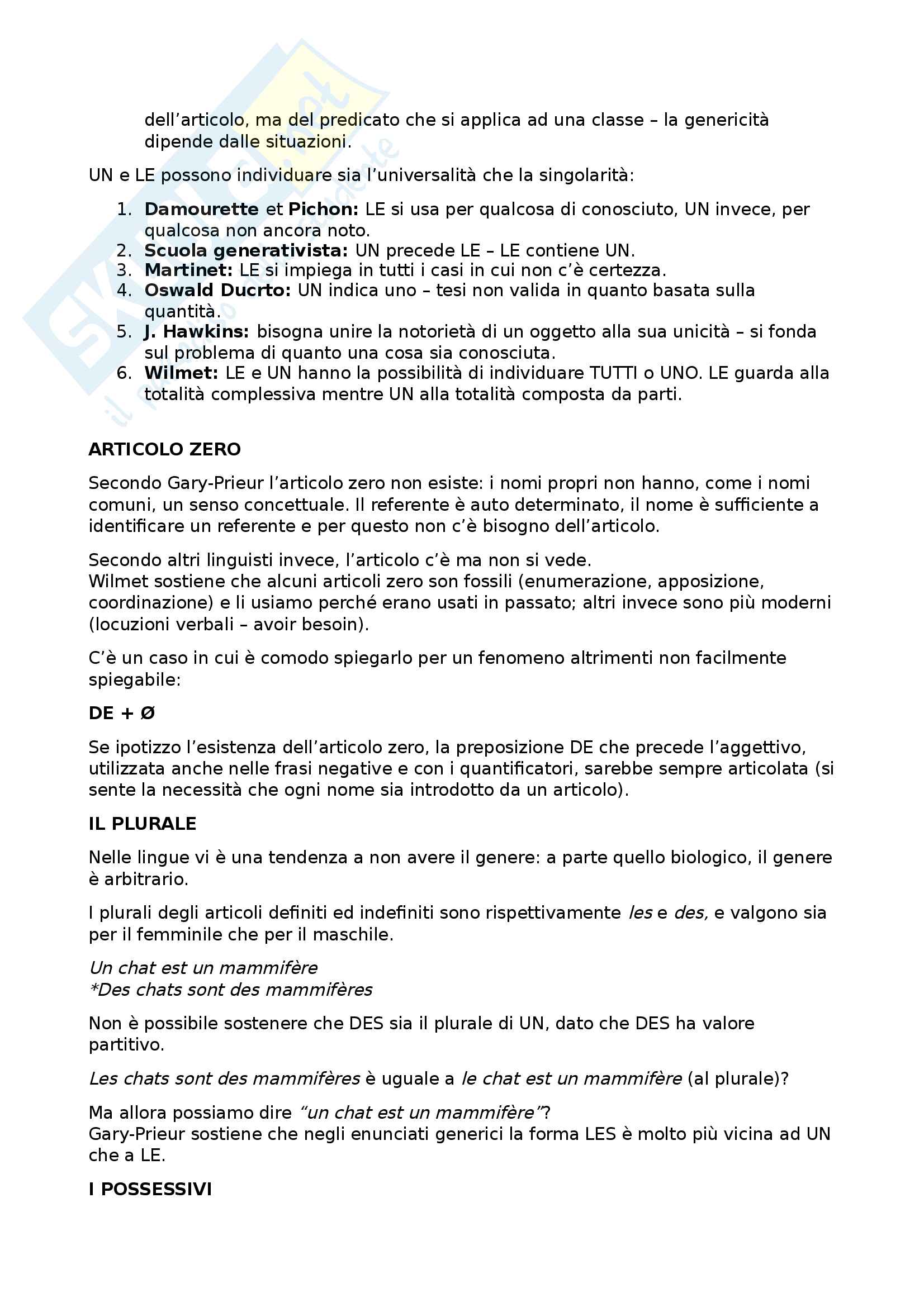 Lingua francese I parte A e B Pag. 11