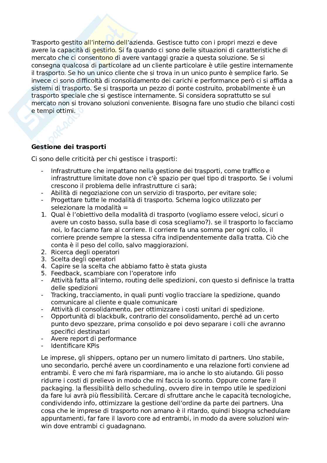 Logistica distributiva Pag. 26