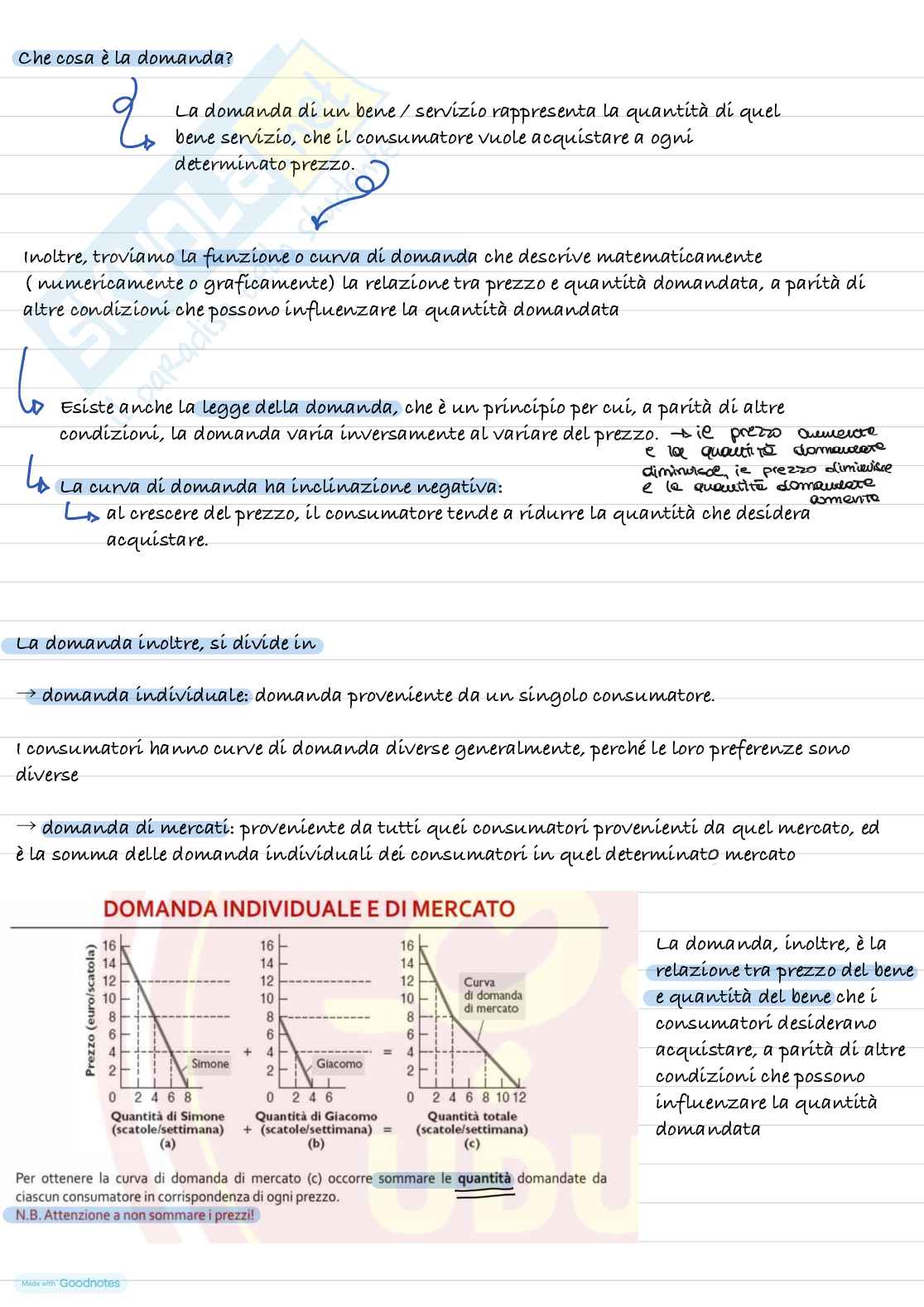 Istituzioni di economia politica (prima parte, microeconomia) Pag. 2