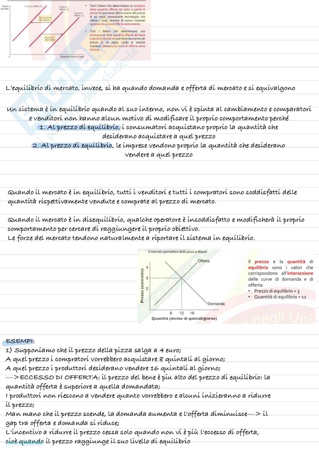 Istituzioni di economia politica (prima parte, microeconomia) Pag. 6