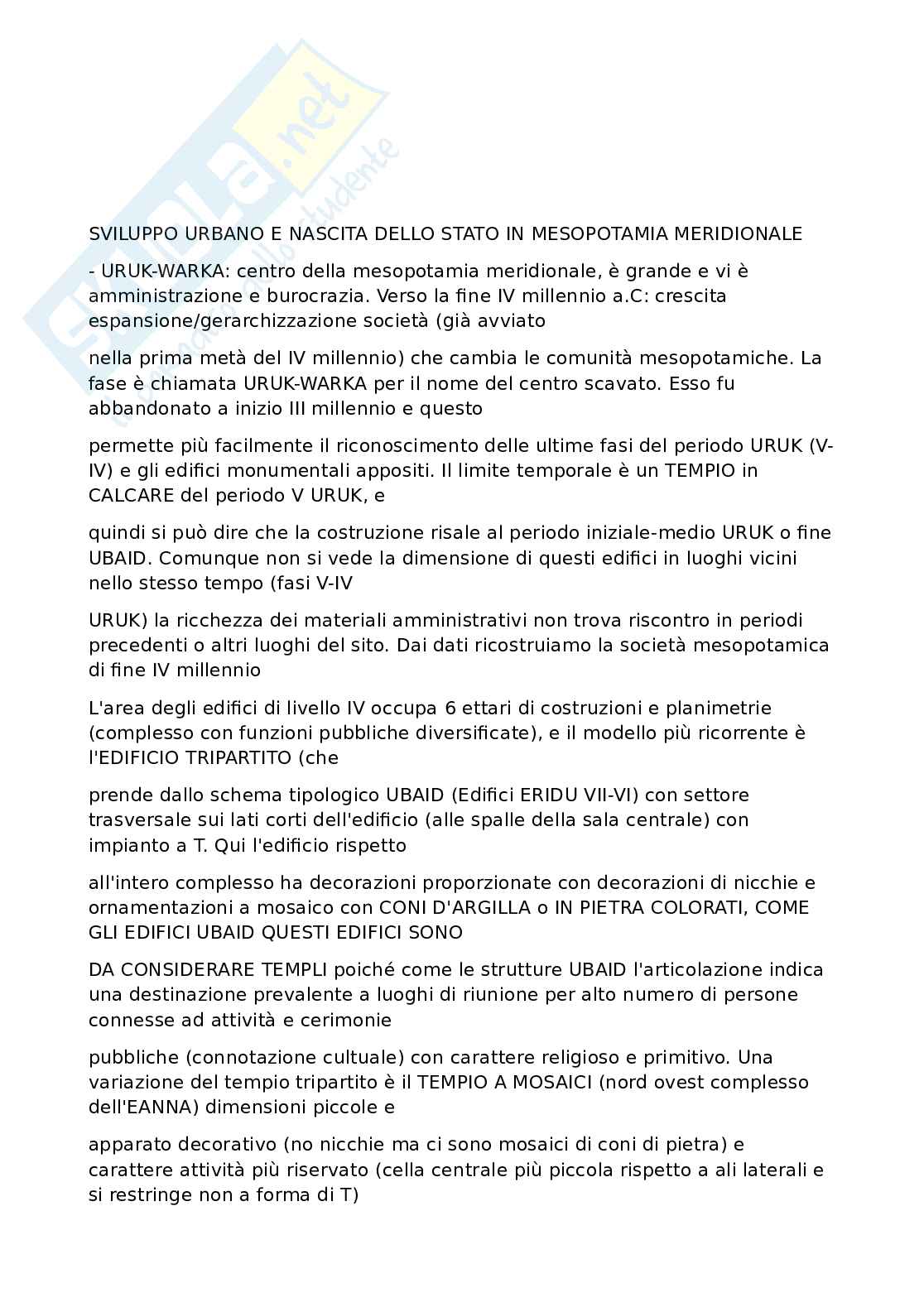 Preistoria e Protostoria Vicino e Medio Oriente Pag. 51