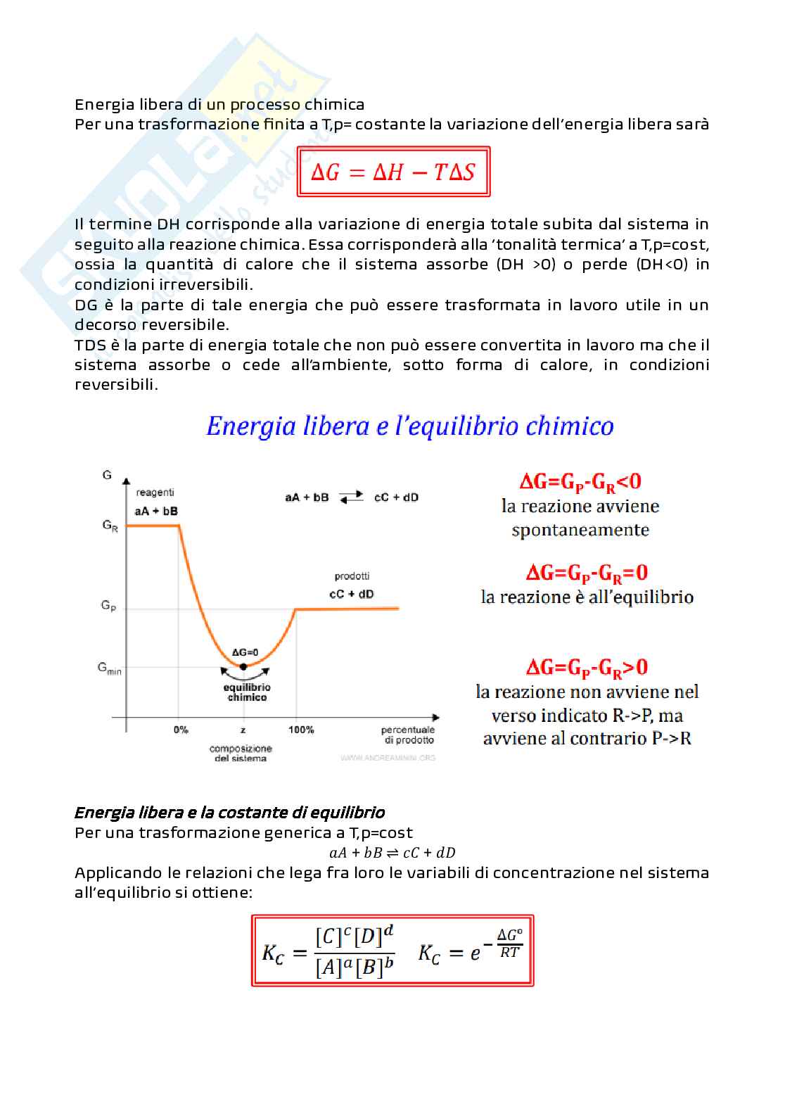 Parte di Chimica dell'esame di bioingegneria Pag. 31