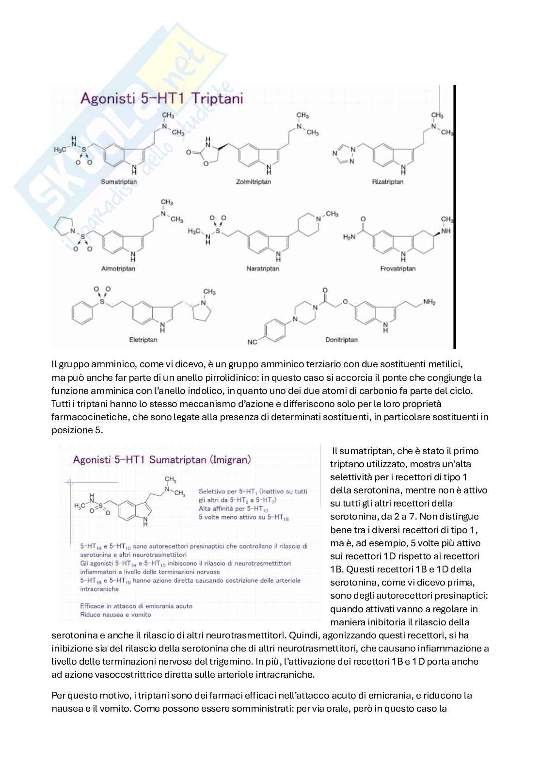 Apputi esame lezioni 12-22 su 33 di Chimica farmaceutica e tossicologica 2  Pag. 26