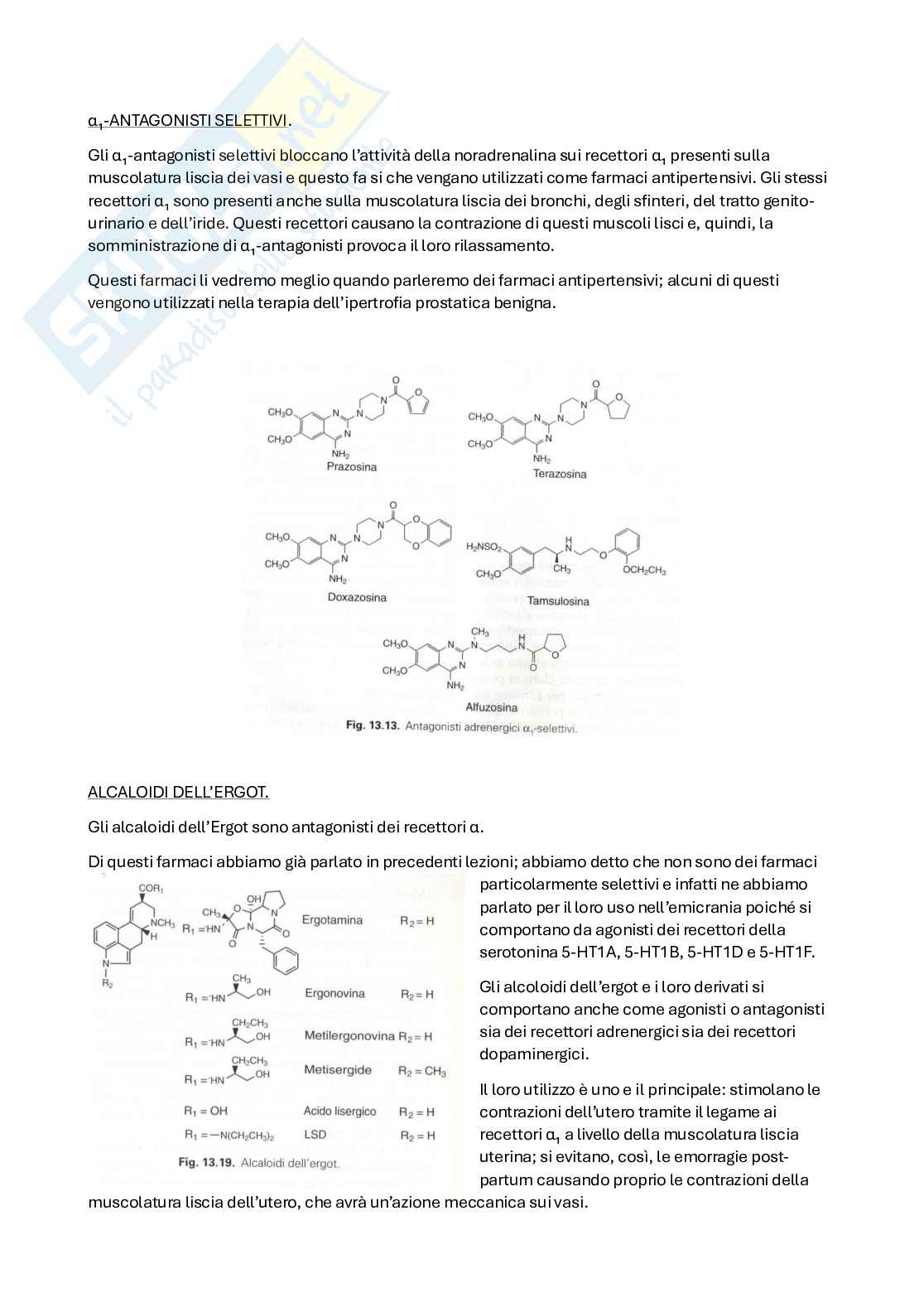 Apputi esame lezioni 12-22 su 33 di Chimica farmaceutica e tossicologica 2  Pag. 86