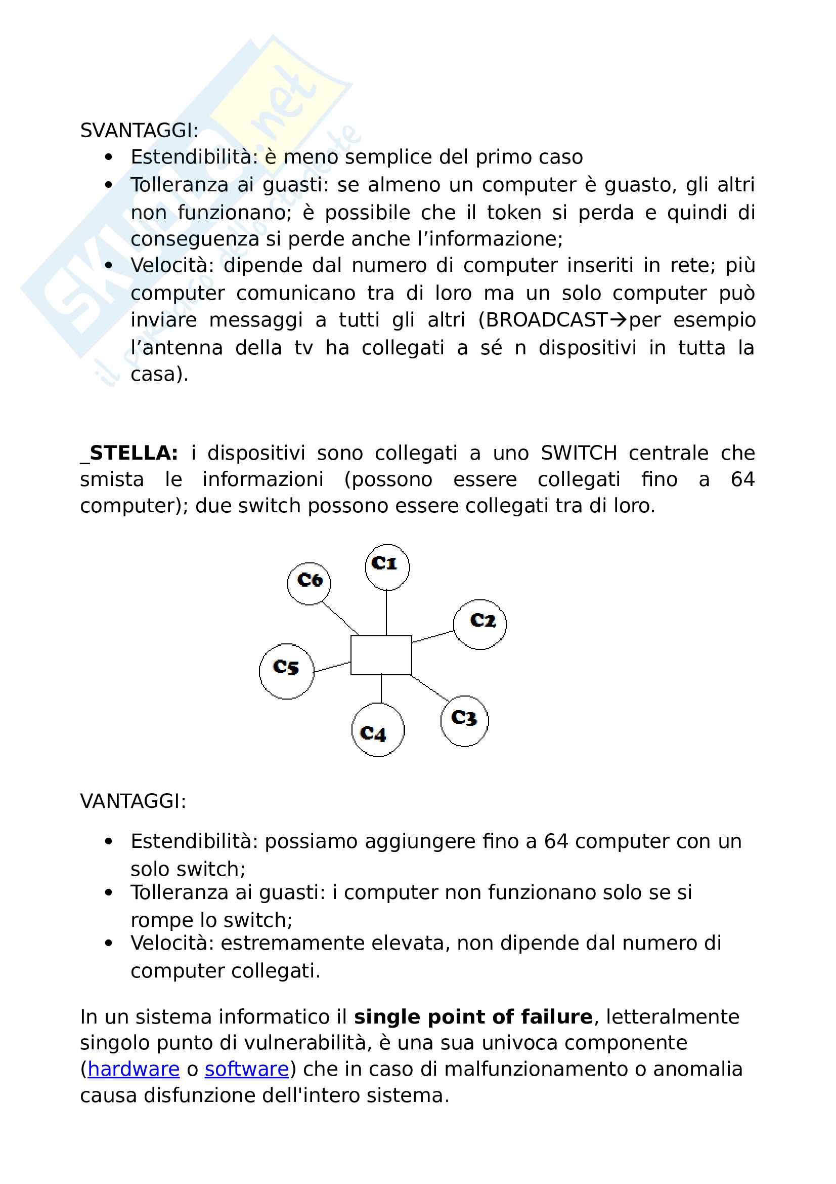 Appunti di Informatica - Reti di calcolatori Pag. 2