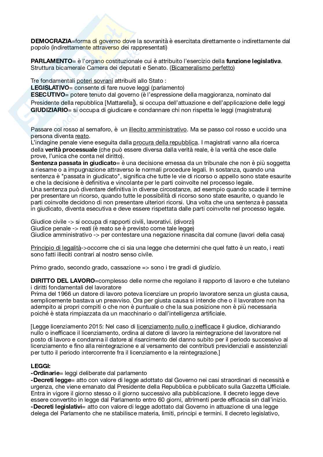 Appunti Diritto dei modelli di organizzazione e di gestione della sicurezza ambientale interna ed esterna all'impresa Pag. 2