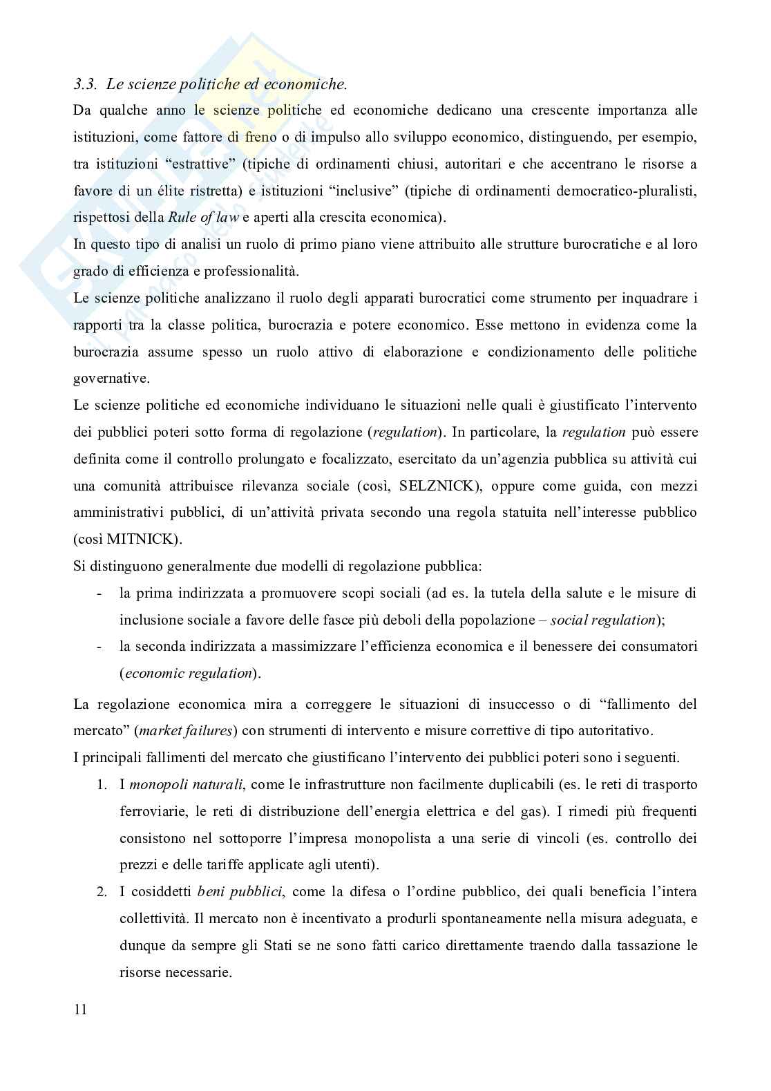 Riassunto esame Diritto amministrativo, Prof. Cerbo Pasquale, libro consigliato Manuale di diritto amministrativo, 5^edizione, Clarich Pag. 11