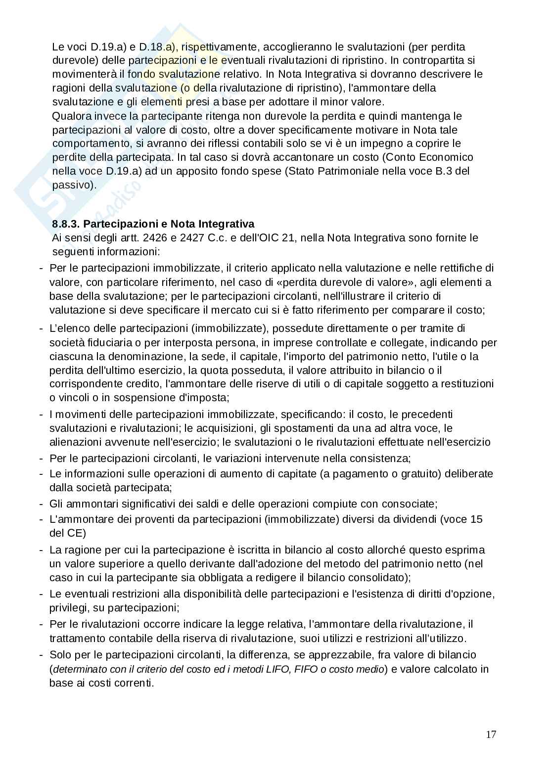 Appunti Contabilità e bilancio Pag. 56