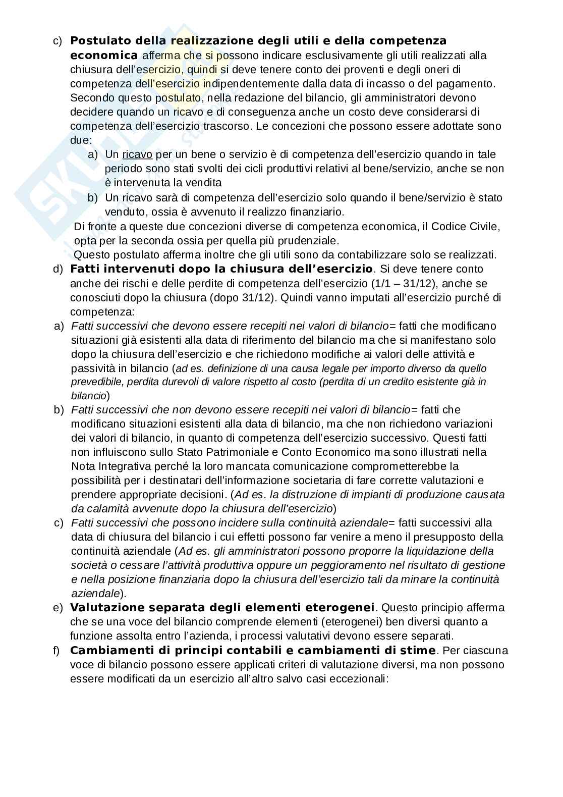 Appunti Contabilità e bilancio Pag. 6