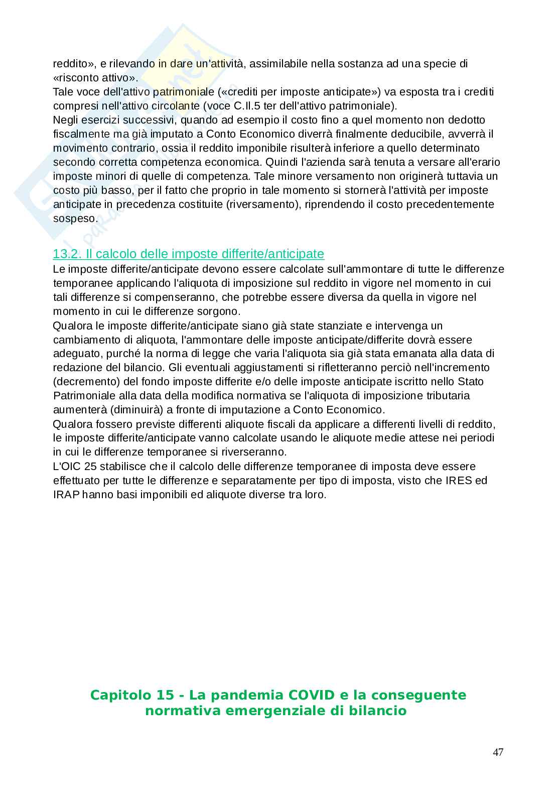 Appunti Contabilità e bilancio Pag. 86