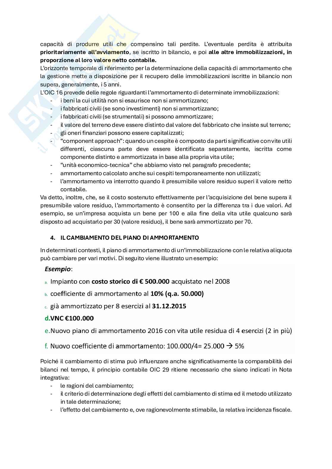 Appunti primo modulo Temi avanzati di bilancio e revisione Pag. 11