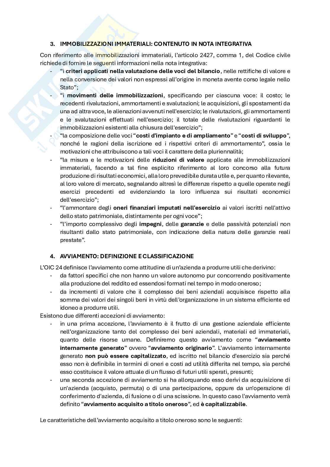 Appunti primo modulo Temi avanzati di bilancio e revisione Pag. 16