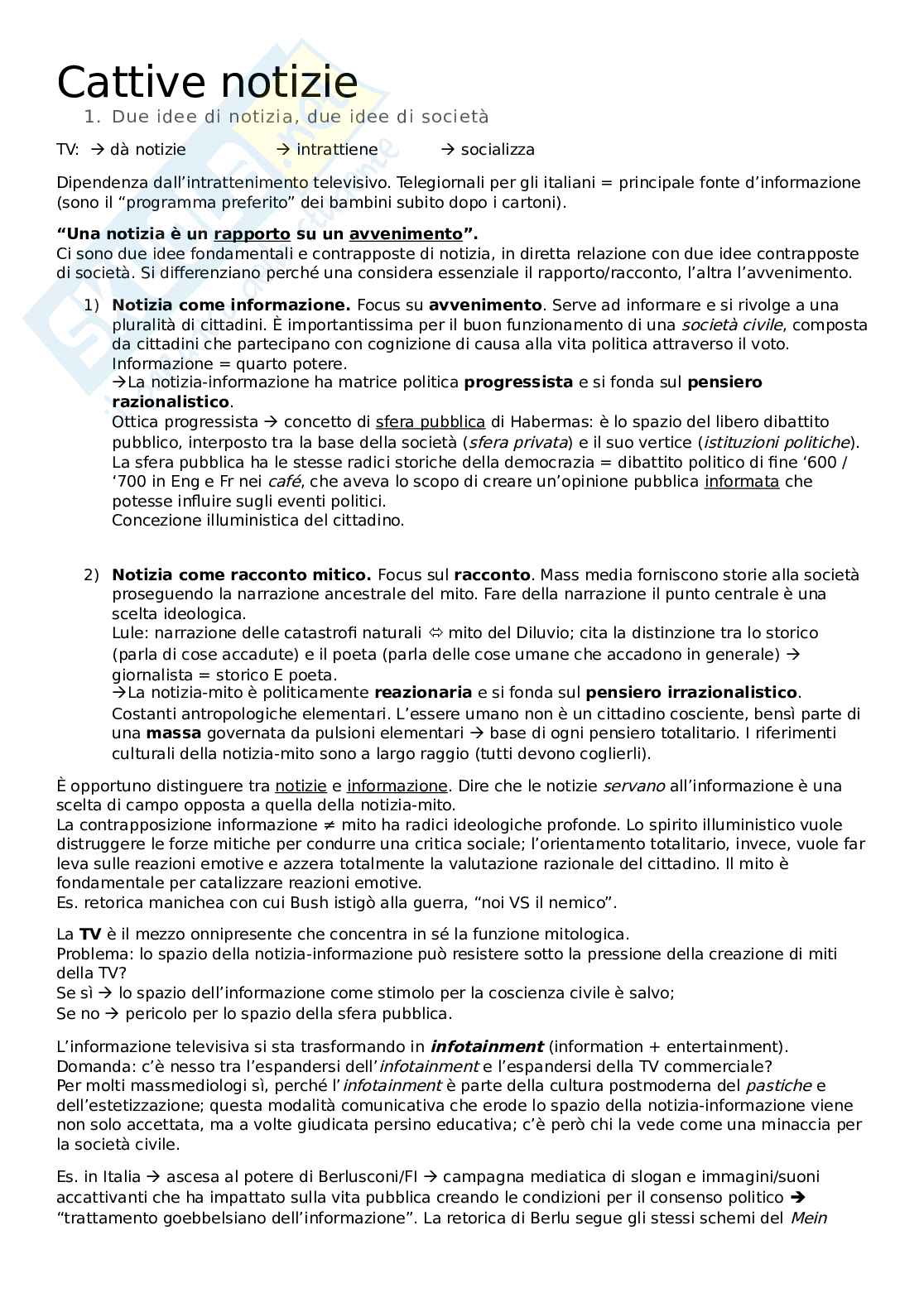 Linguistica Dei Media Unimi Studocu