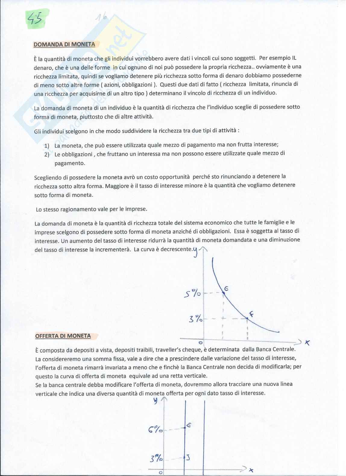 Esercitazioni svolte Economia politica Pag. 56