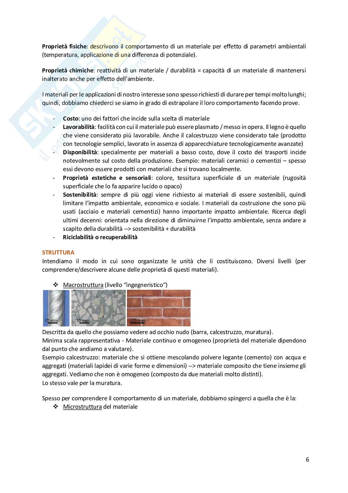 Appunti Struttura, proprietà e applicazioni dei materiali (prima parte) Pag. 6