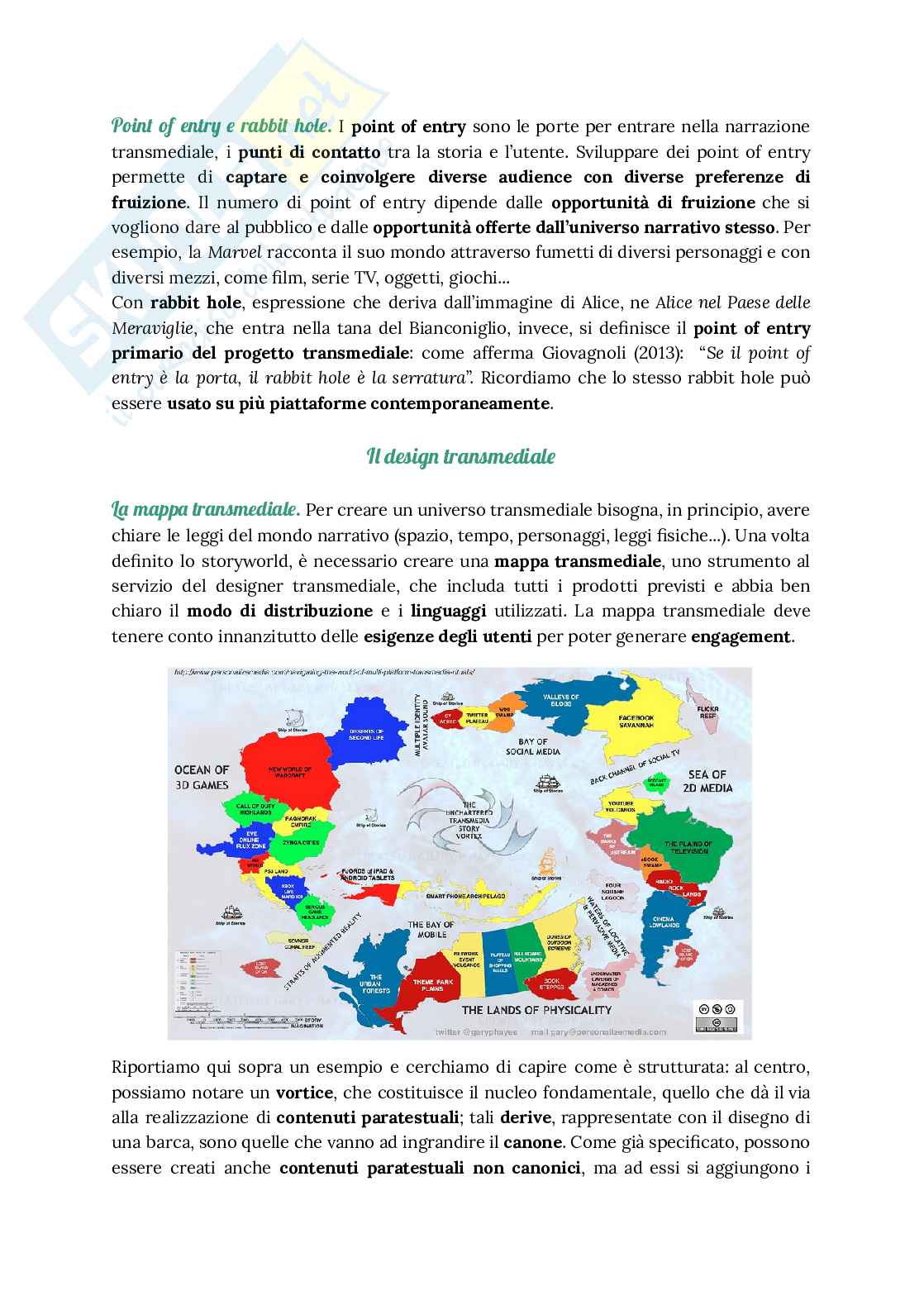 Appunti esame Laboratorio di design transmediale Pag. 11