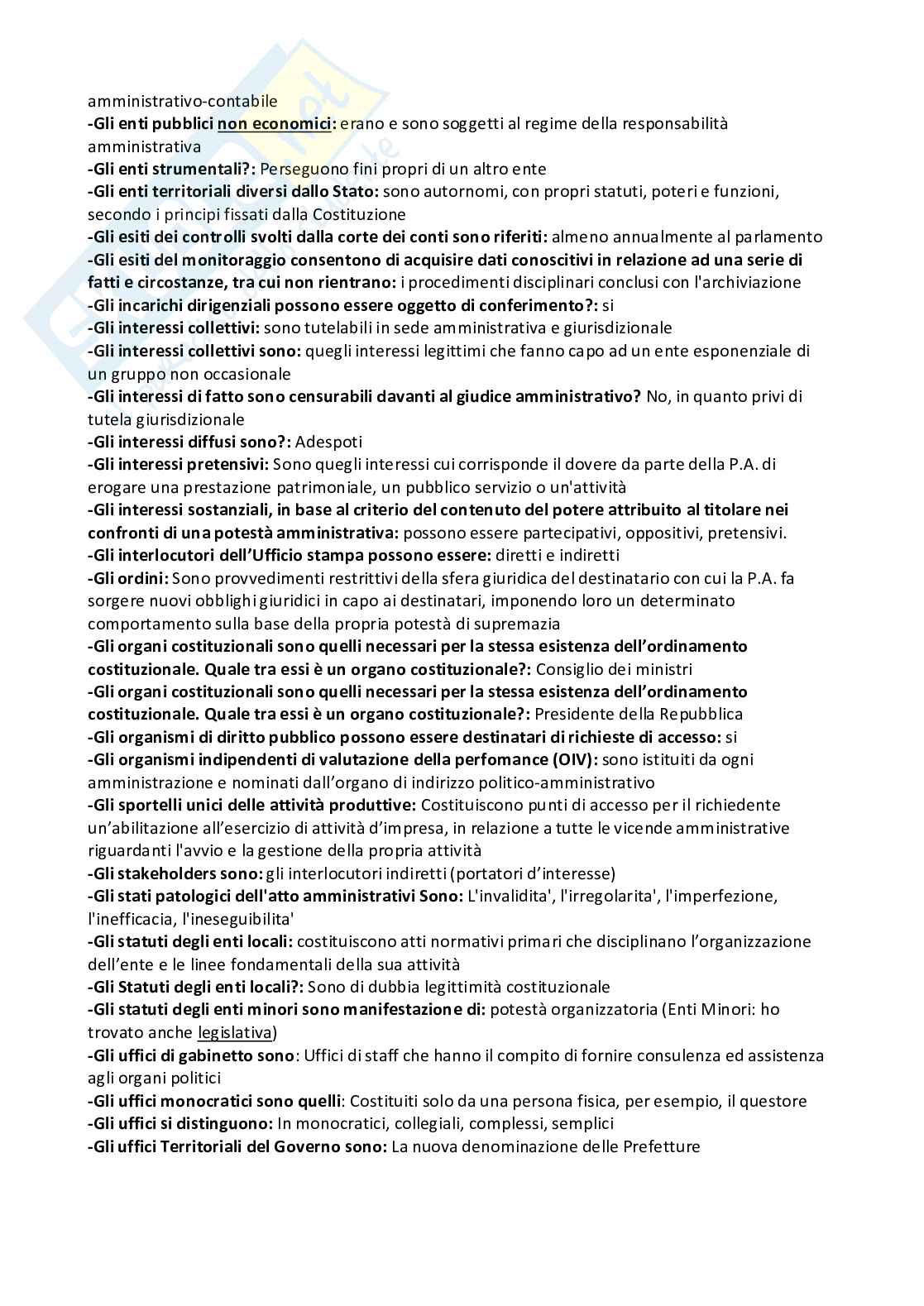 Diritto amministrativo  Pag. 36