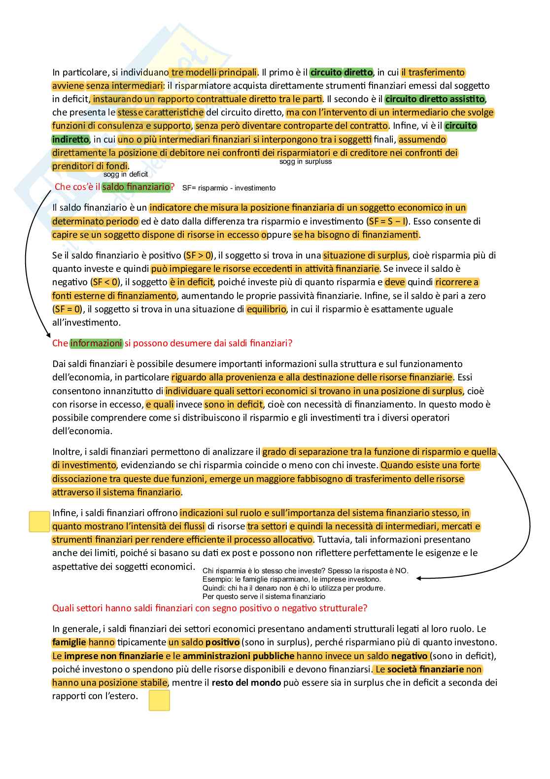 Appunti Economia degli intermediari finanziari Pag. 2
