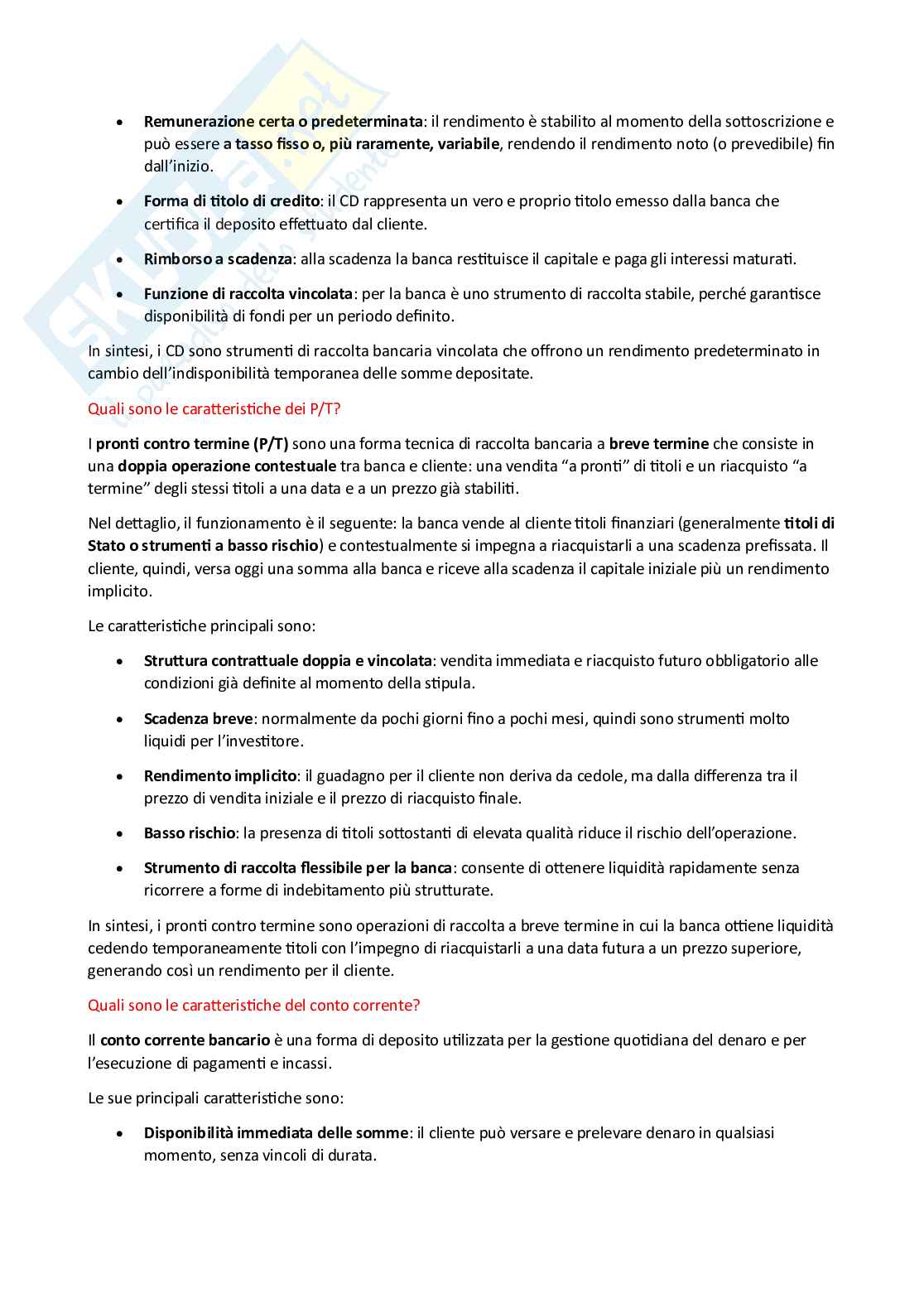 Appunti Economia degli intermediari finanziari Pag. 21