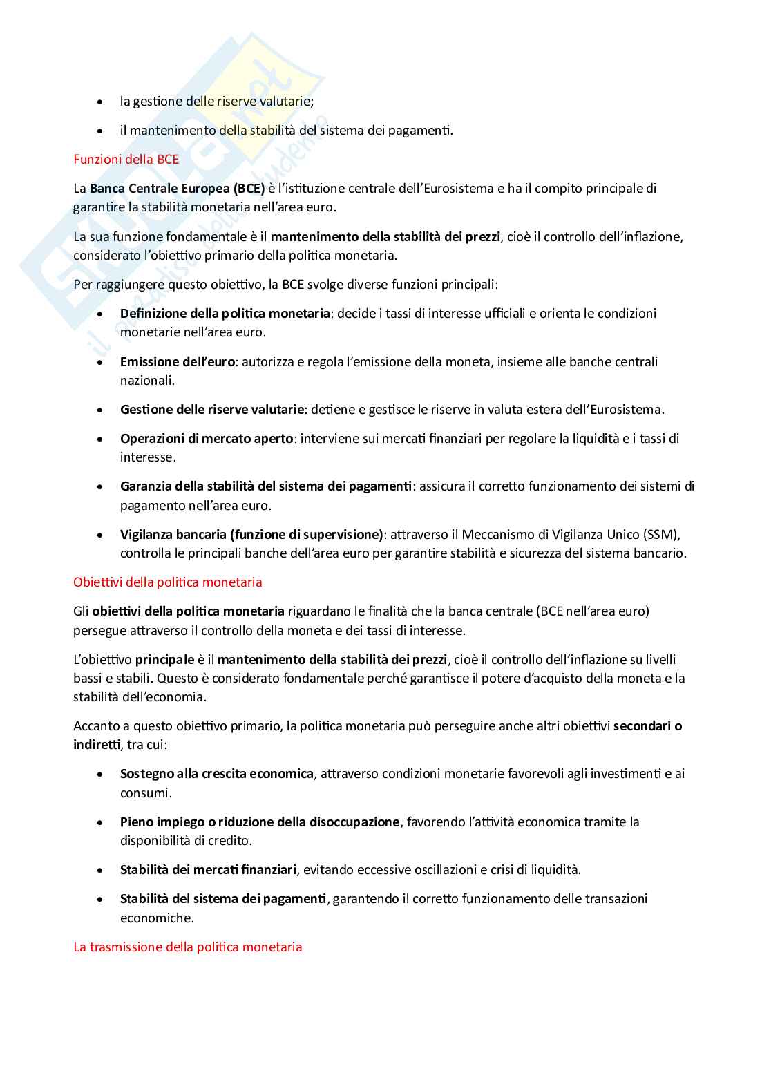 Appunti Economia degli intermediari finanziari Pag. 26