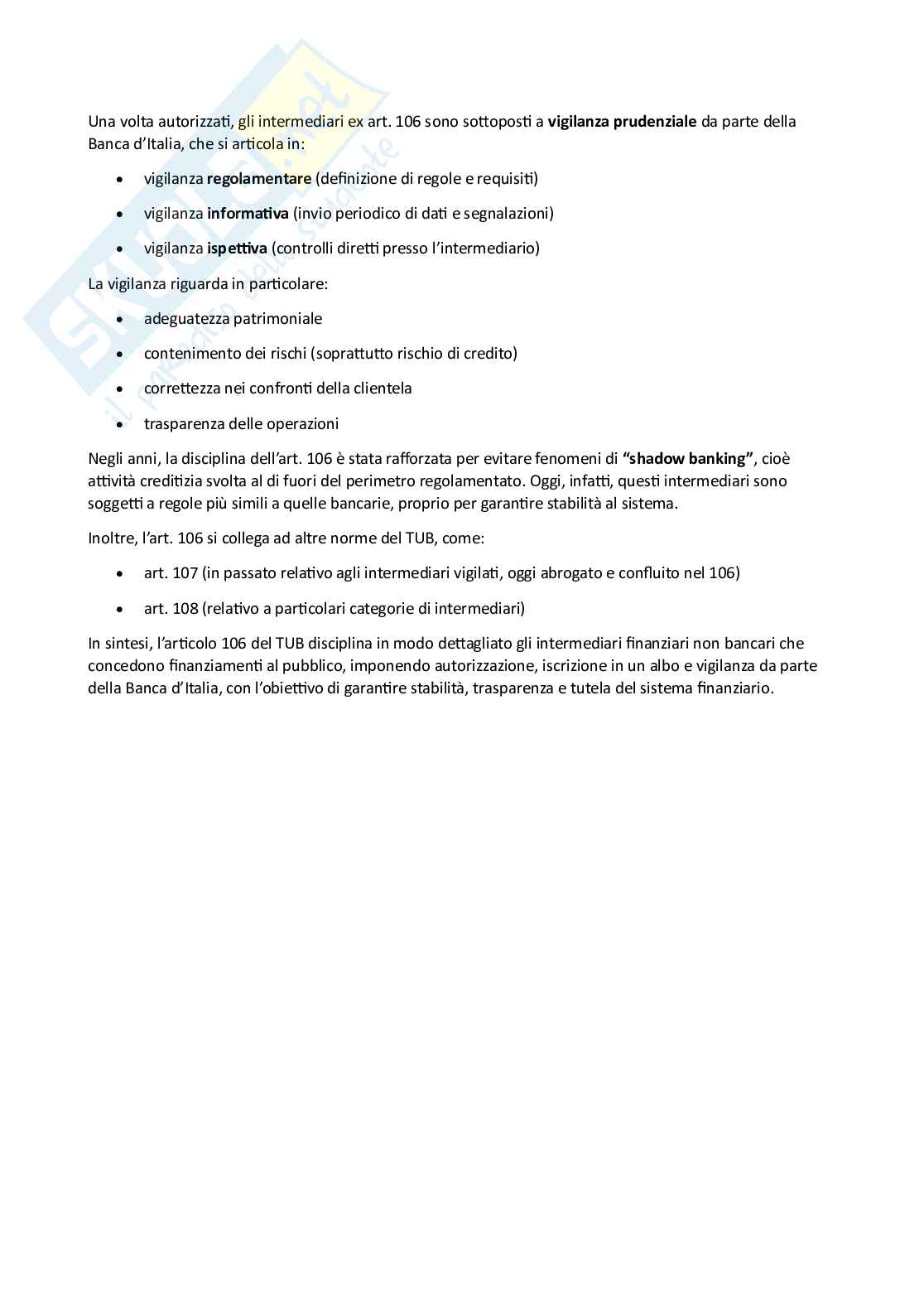 Appunti Economia degli intermediari finanziari Pag. 86