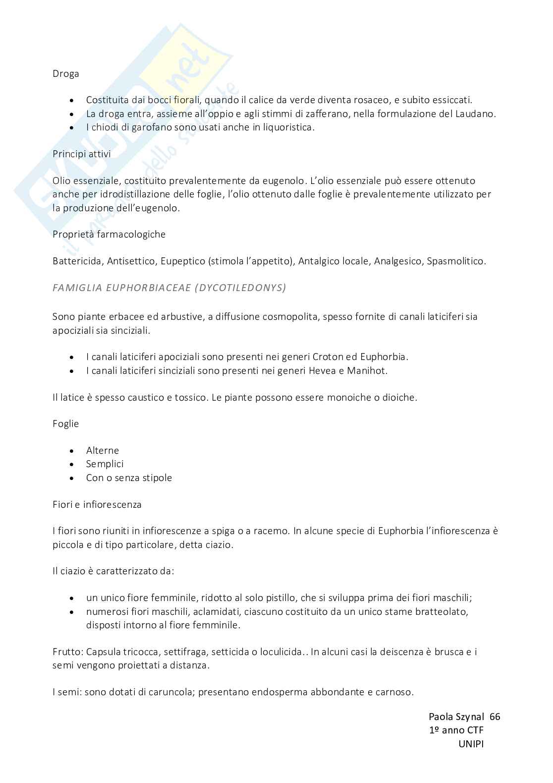 Biologia vegetale con elementi di botanica farmaceutica Pag. 66