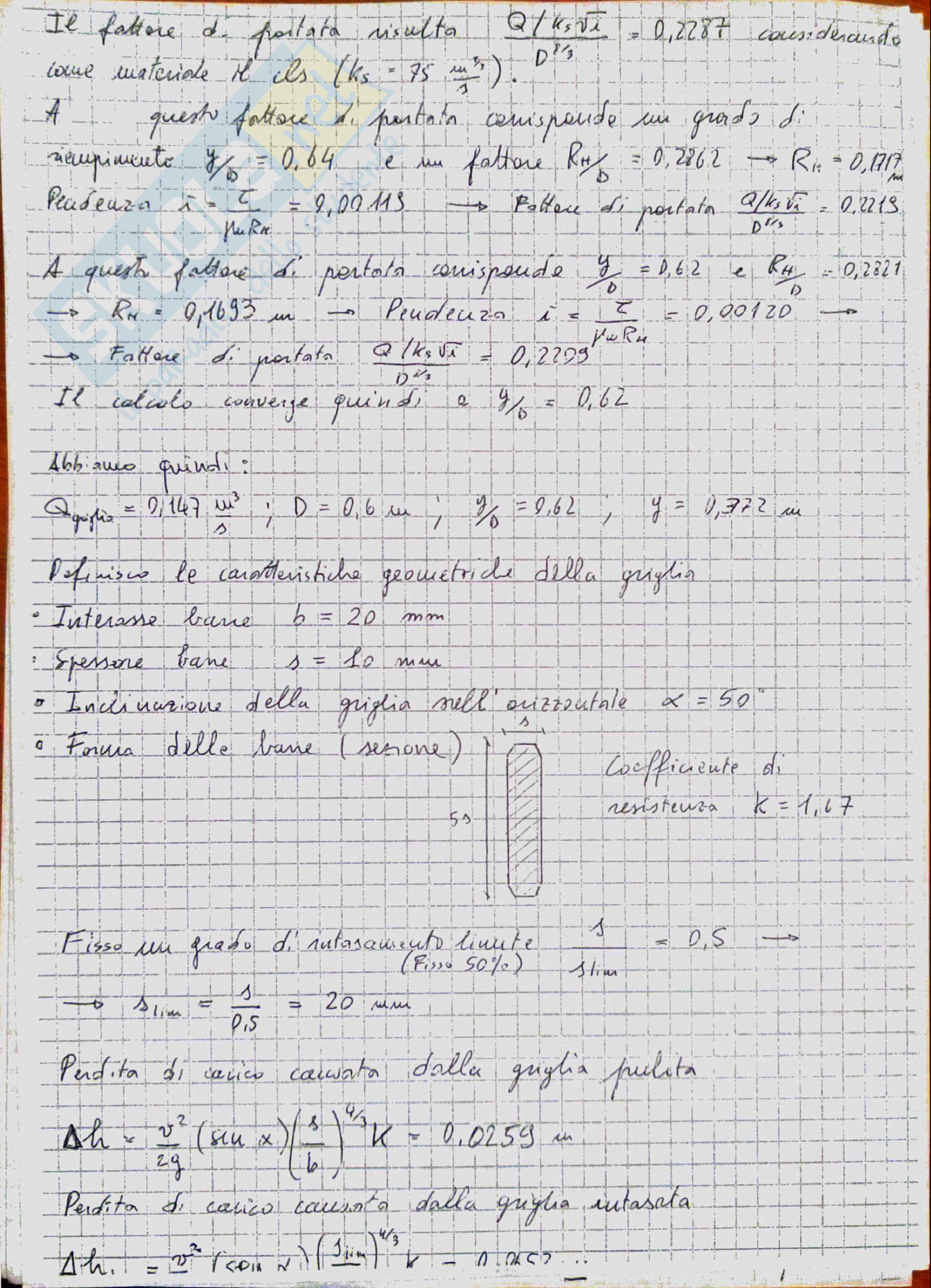 Costruzioni idrauliche - Fognature + Acquedotti + Applicazioni e Manufatti Pag. 21