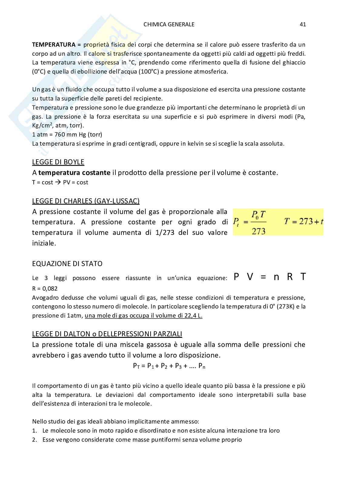 Appunti Chimica generale  Pag. 41