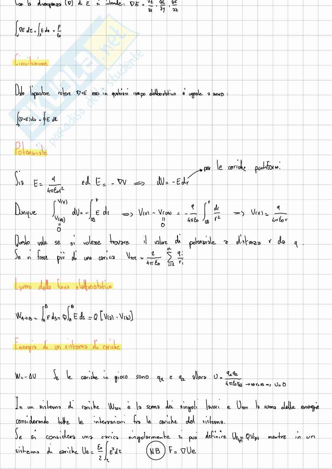 Formulario parte 2 Fondamenti di fisica sperimentale Pag. 6