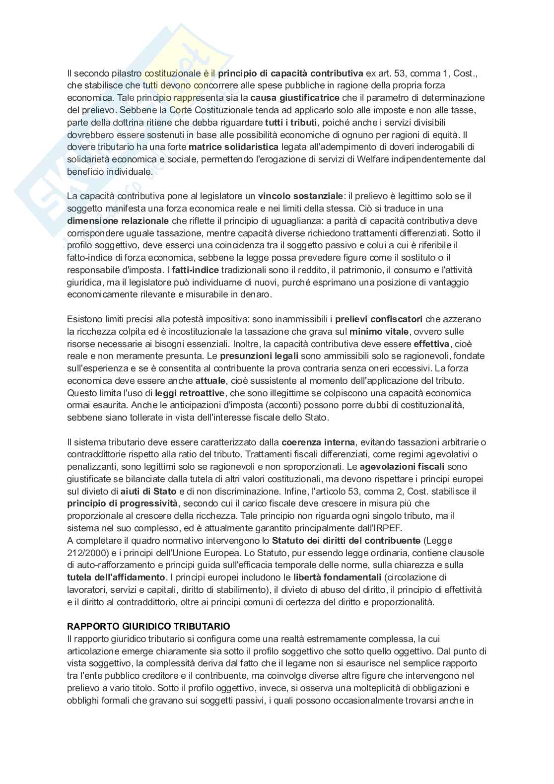 Appunti esame Diritto tributario  Pag. 6