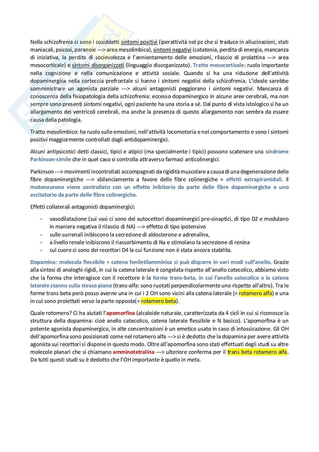 Chimica farmaceutica e tossicologica II Pag. 61
