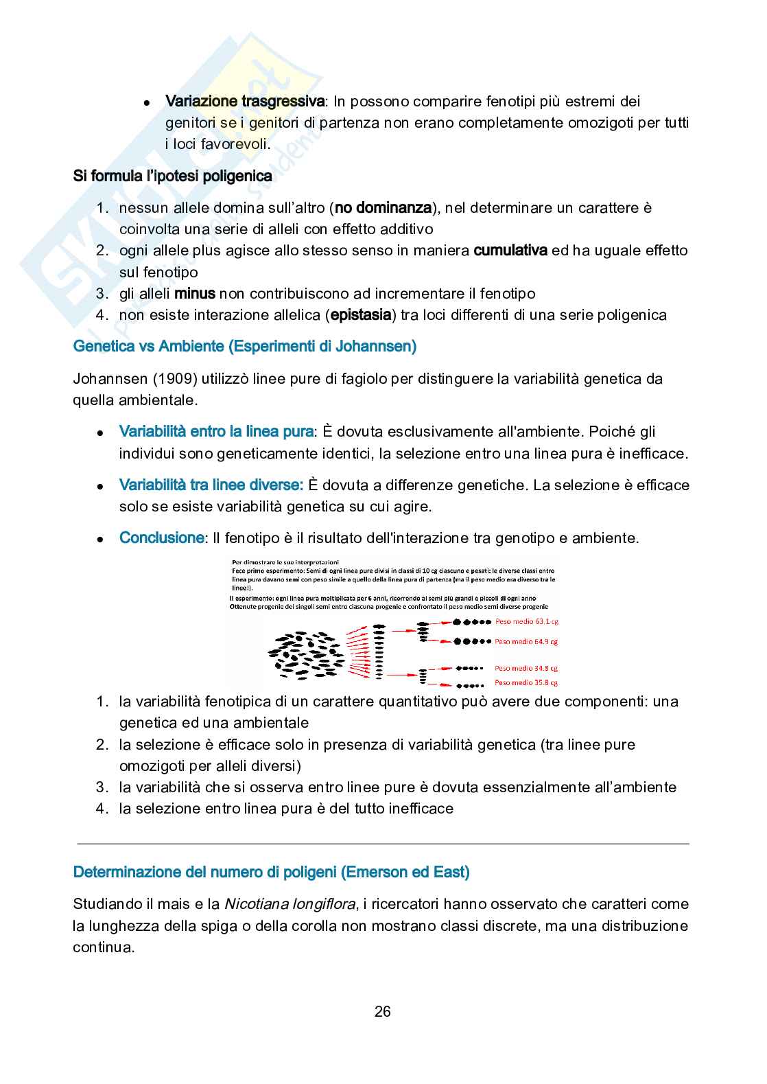 Genetica vegetale Pag. 26