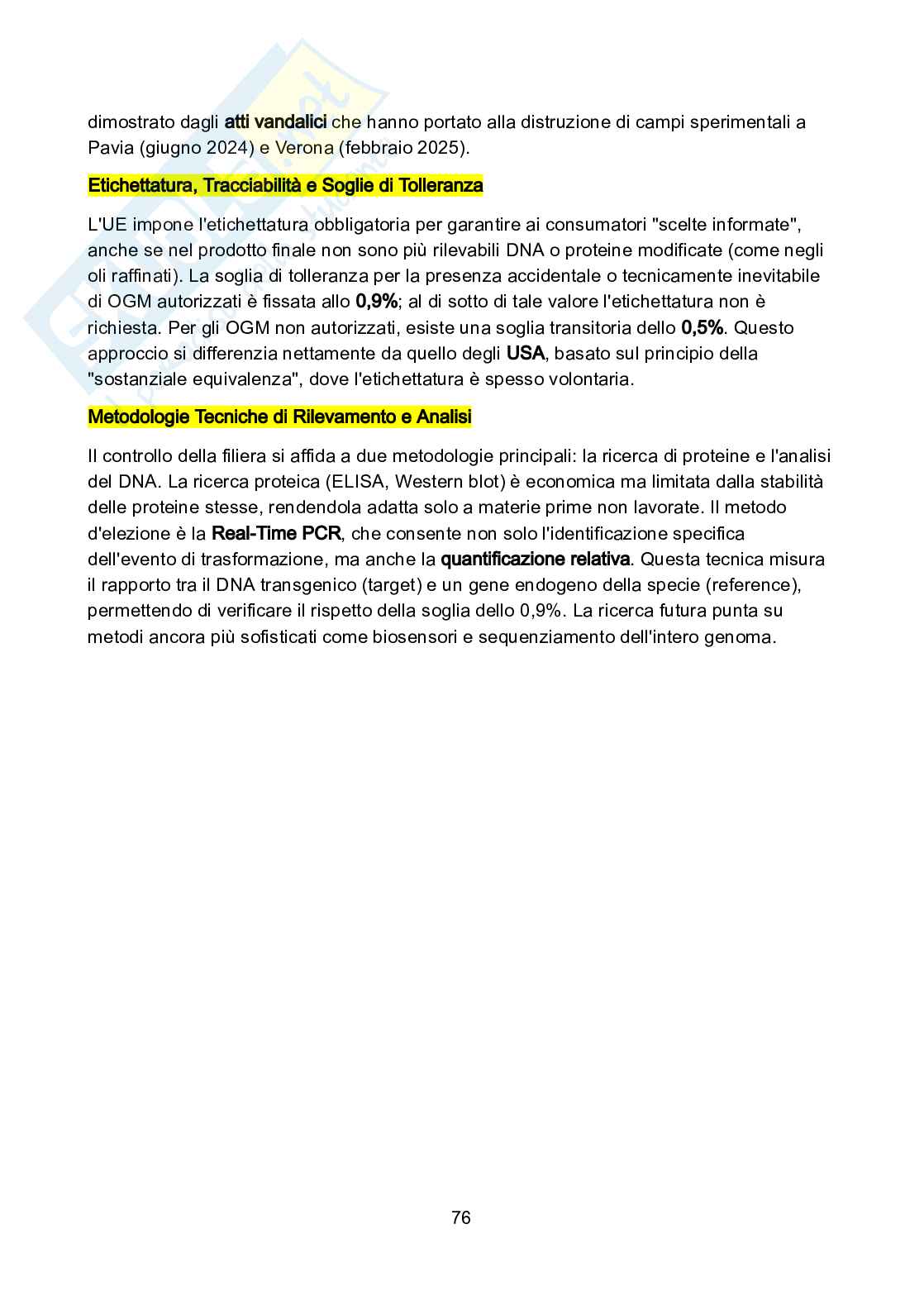 Genetica vegetale Pag. 76