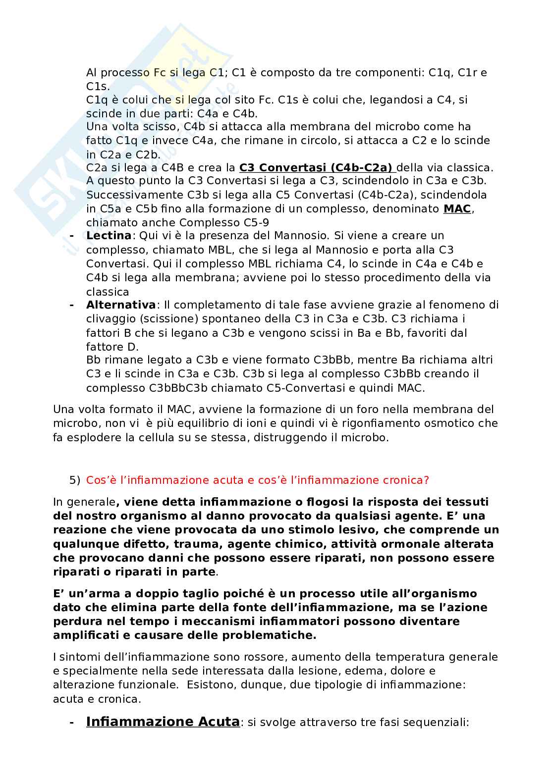 Appunti per esame Patologia generale Pag. 6