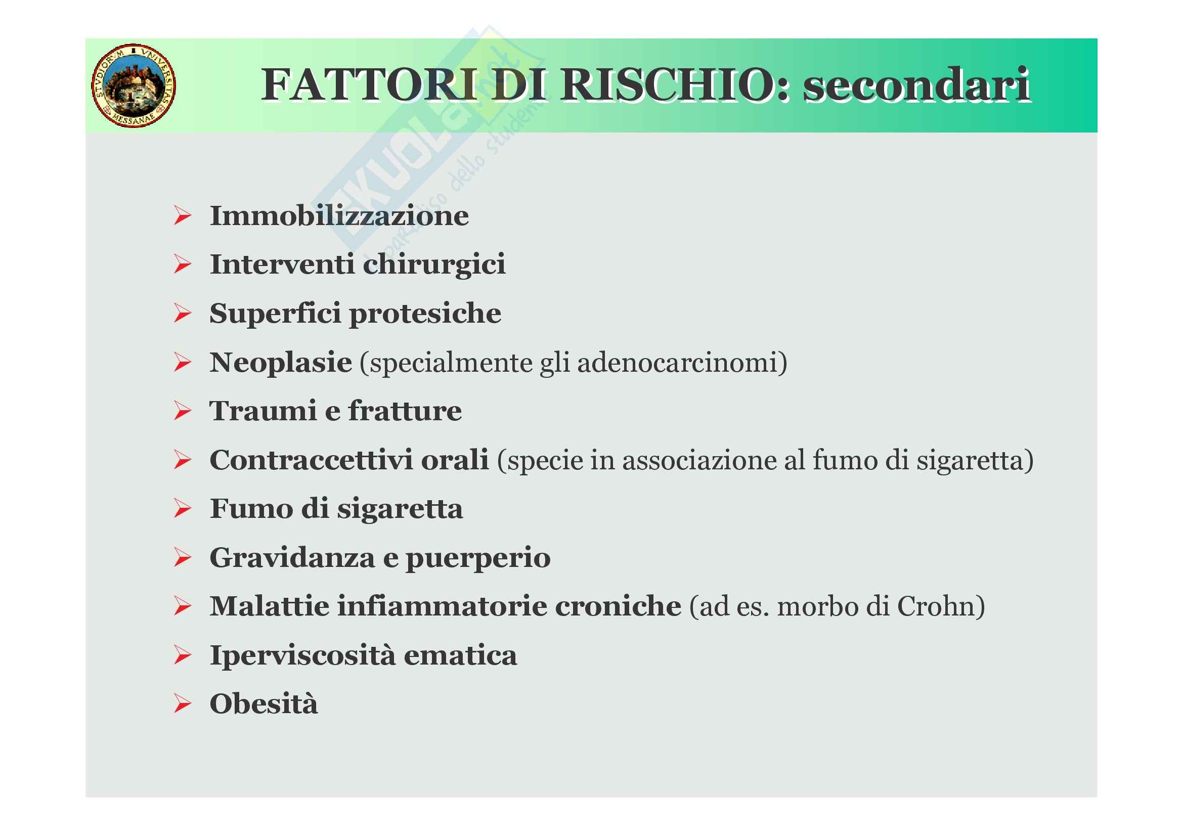 Fisiopatologia delle malattie umane - Embolia ed Edema polmonare Pag. 11