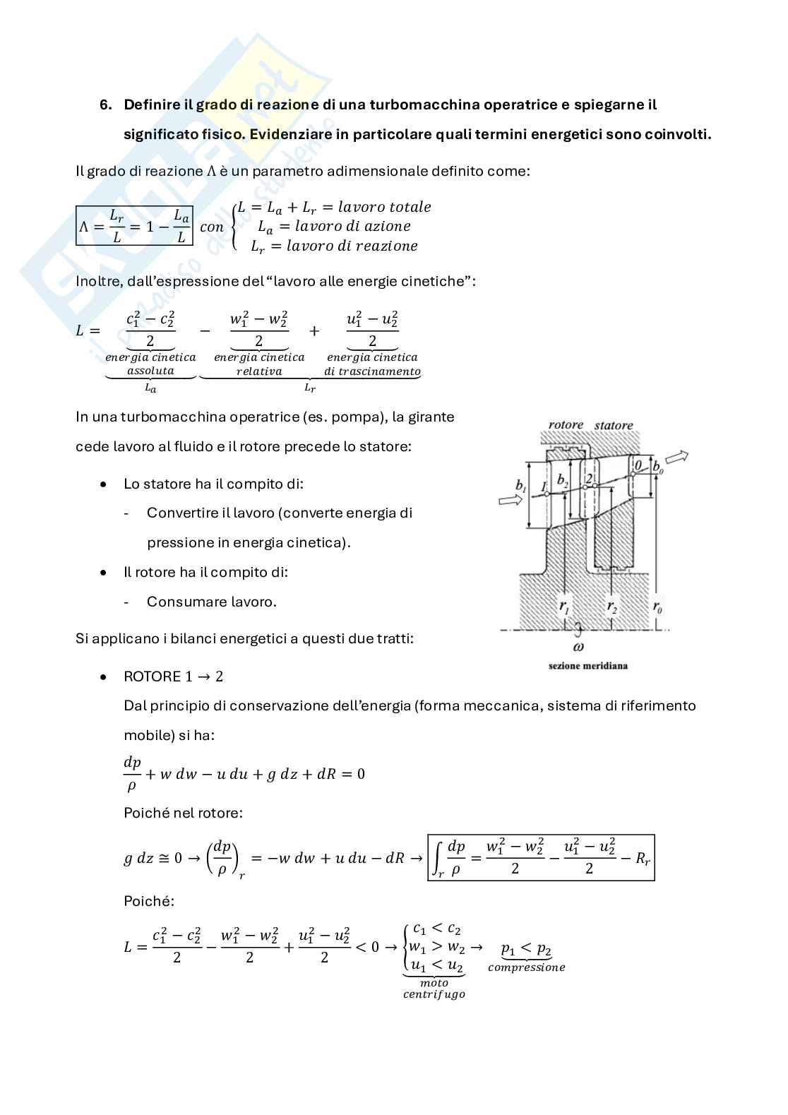Domande e risposte di esame Macchine e sistemi energetici Pag. 11
